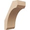 Ekena Millwork 5-inch W x 8-inch D x 12-inch H Legacy Rough Cedar Woodgrain TimberThane Knee Brace, Primed BRCUR05X08X12LECRCPR - alternate 1